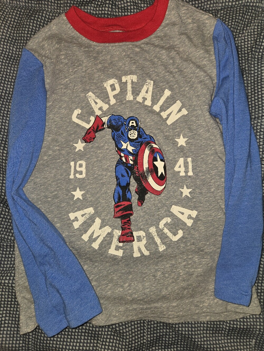 Captain America Long-sleeve Tee
